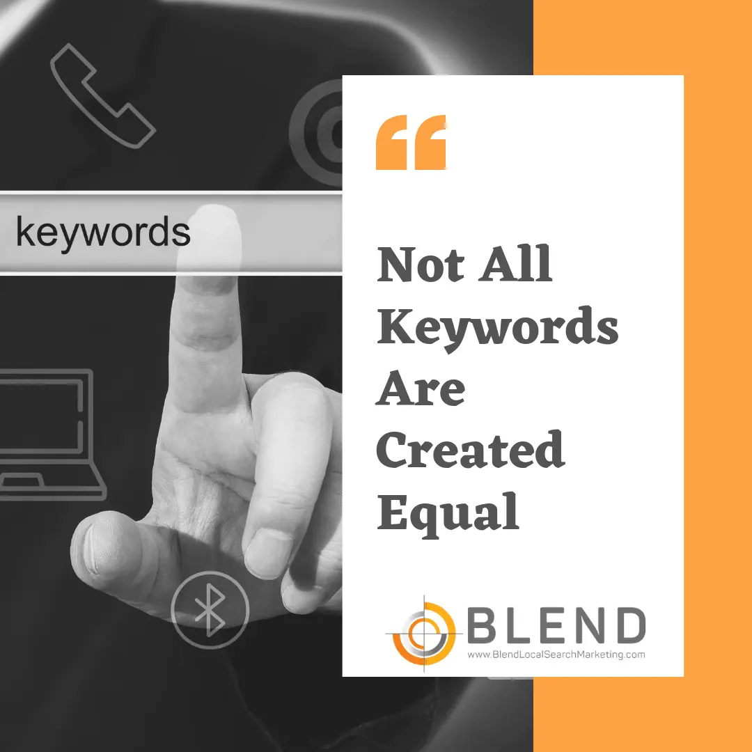 Not All Keywords Are Created Equal - Keyword Intent Explained