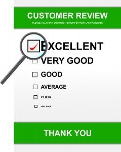 online reviews