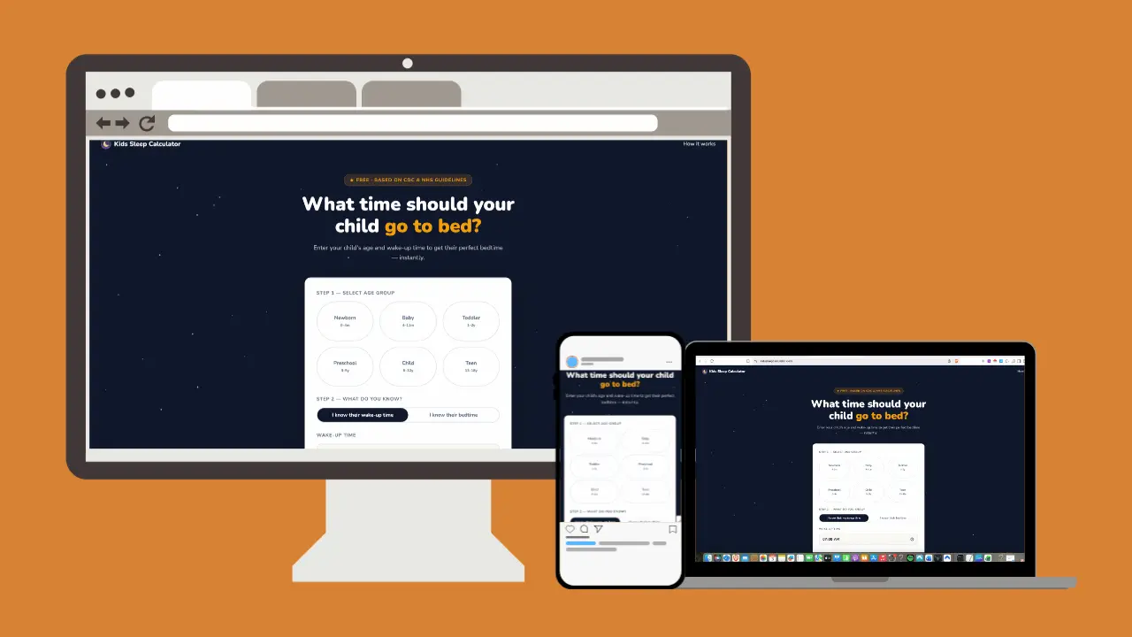 Kids Sleep Calculator